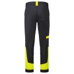 SH111 - WX1 Two Tone Cotton Work Trousers Black/Grey - Image 2