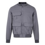 SH003-Bomber Jacket Zoom Grey